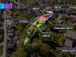 Prodej stavební parcely 2742 m² Ostrava