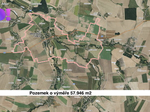 Prodej zemědělské půdy 57946 m² Hrochův Týnec