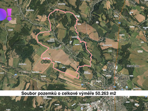 Prodej zemědělské půdy 50263 m² Horní Libchava