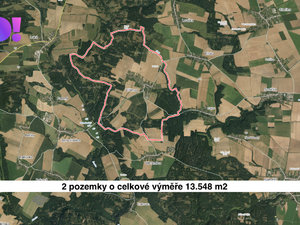 Prodej ostatních pozemků 13548 m² Vilémov