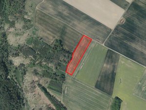 Prodej zemědělské půdy 9470 m² Jasenice
