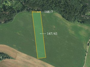 Prodej zemědělské půdy 13502 m² Letovice