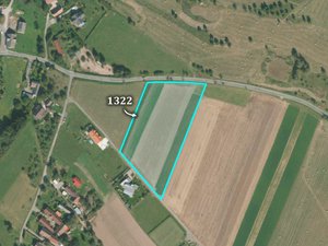 Prodej stavební parcely 12551 m² Litíč
