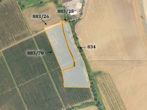 Prodej zemědělské půdy 21599 m² Liběšice