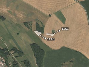 Prodej zemědělské půdy 21902 m² Vícov