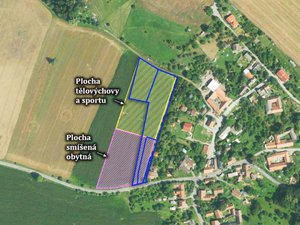 Prodej stavební parcely 3017 m² Letovice