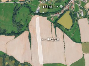 Prodej zemědělské půdy 11556 m² Tučapy