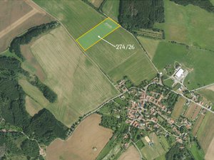 Prodej zemědělské půdy 16538 m² Vanovice