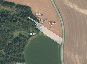 Prodej zemědělské půdy 5433 m² Městečko Trnávka