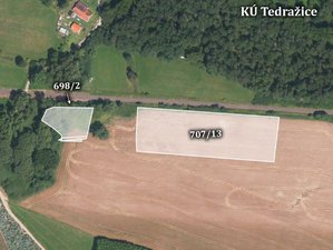 Prodej zemědělské půdy 41884 m² Hrádek