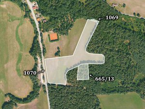Prodej zemědělské půdy 34820 m² Suchdol nad Lužnicí