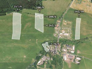 Prodej zemědělské půdy 33752 m² Toužim