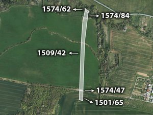 Prodej zemědělské půdy 17943 m² Medlovice