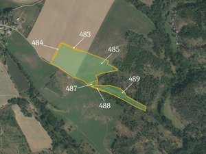 Prodej zemědělské půdy 13488 m² Vladislav
