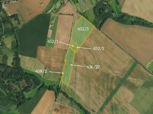 Prodej zemědělské půdy 48666 m² Vanovice