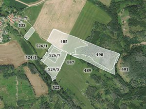 Prodej zemědělské půdy 52142 m² Vladislav