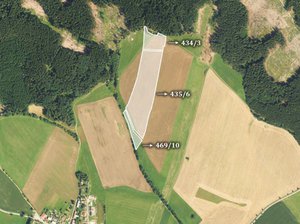 Prodej zemědělské půdy 36376 m² Buková