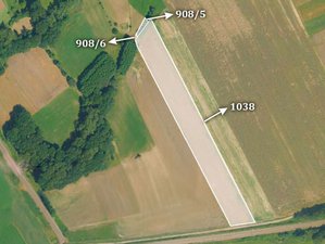 Prodej zemědělské půdy 21695 m² Vlkaneč