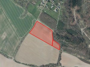 Prodej zemědělské půdy 28865 m² Blíževedly