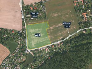 Prodej zemědělské půdy 26098 m² Čisovice