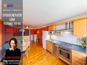 Prodej rodinného domu 216 m² Brodek u Přerova