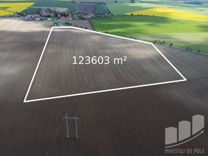 Prodej zemědělské půdy 123603 m² Vraný