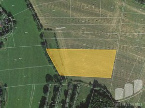 Prodej zemědělské půdy 14689 m² Strašín