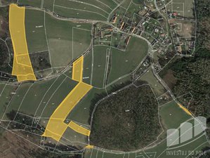 Prodej zemědělské půdy 44663 m² Radošovice