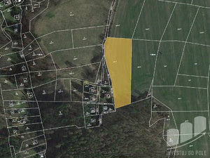 Prodej podílu zemědělské půdy 1145 m² Černé Voděrady