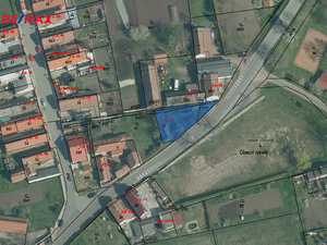 Prodej stavební parcely 436 m² Spomyšl