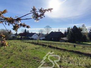 Prodej stavební parcely 1451 m² Vacov