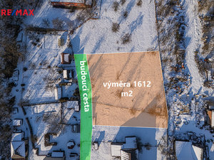 Prodej stavební parcely 1612 m² Libina