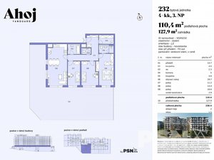 Prodej bytu 4+kk 110 m² Praha