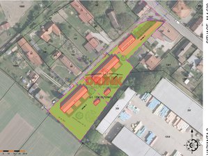Prodej stavební parcely 3476 m² Dětenice