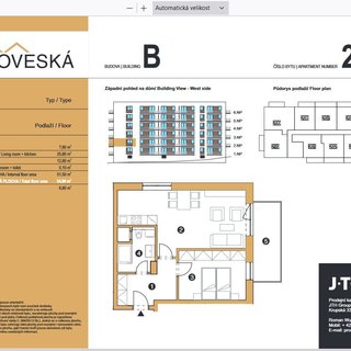 Prodej bytu 2+kk 63 m² Teplice, Novoveská