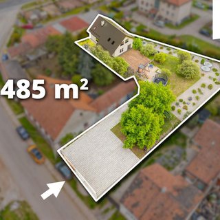 Prodej stavební parcely 1 485 m² Kněževes, Chmelařská