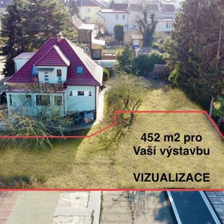 Prodej stavební parcely 452 m² Plzeň, Cukrářská