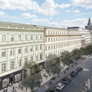 Pronájem kanceláře 1 119 m² Praha, Na příkopě