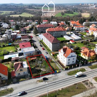 Prodej stavební parcely 492 m² Plzeň, Nepomucká