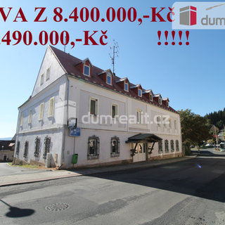 Prodej hotelu a penzionu 1 385 m² Lázně Kynžvart, Vrchlického