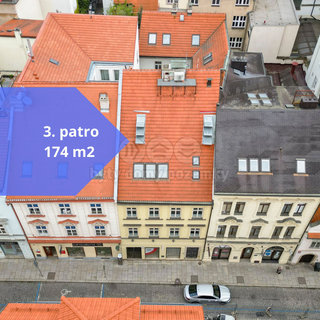 Pronájem kanceláře 174 m² Plzeň, Bezručova
