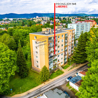 Pronájem bytu 1+1 41 m² Liberec, Žitná