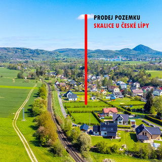 Prodej stavební parcely Skalice u České Lípy