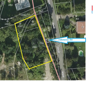 Prodej stavební parcely Nelahozeves, 277 51, Kralupská