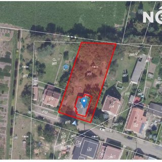 Prodej stavební parcely 1 269 m² Nová Ves, 