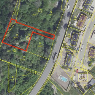 Prodej stavební parcely 1 195 m² Libušín
