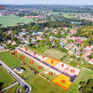 Prodej stavební parcely 801 m² Louňovice
