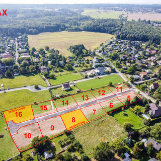 Prodej stavební parcely 800 m² Louňovice