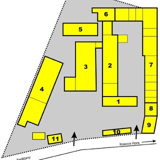 Prodej skladu 5 000 m² Sedlčany, Na Červeném Hrádku