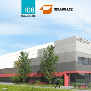 Pronájem skladu 1 800 m² Pardubice, Semtín